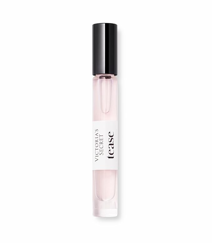 Victoria's Secret Tease Eau de Parfum Travel Spray, Notes of White Gardenia, Anjou Pear & Black Vanilla, Mini Perfumes for Women (0.23 oz)