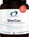 Designs for Health WheyCool - Grass Fed Whey Protein Powder Supplement with 22g Protein, May Support Athletes, Muscles + Energy - Non-GMO + Gluten-Free, Unflavored + Unsweetened (30 Servings / 900g)
