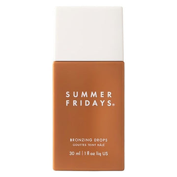Summer Fridays Bronzing Drops - Hydrating Serum-Like Formula with Hyaluronic Acid - Hybrid-Makeup with Skincare Benefits - Help Support a Healthy Skin Barrier - Soft, Dewy Finish (1 Fl Oz)