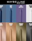 MAYBELLINE New York Tattoo Studio Long-Lasting Sharpenable Eyeliner Pencil, Glide on Smooth Gel Pigments with 36 Hour Wear, Waterproof Rose Quartz 0.04 oz