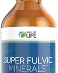 Super Fulvic Minerals: Herbal Detox - 2 oz. | 128 Servings. Nutrient-Rich Formula for Enhanced Absorption, Gut Health Support, and Antioxidant Protection. Made in USA.