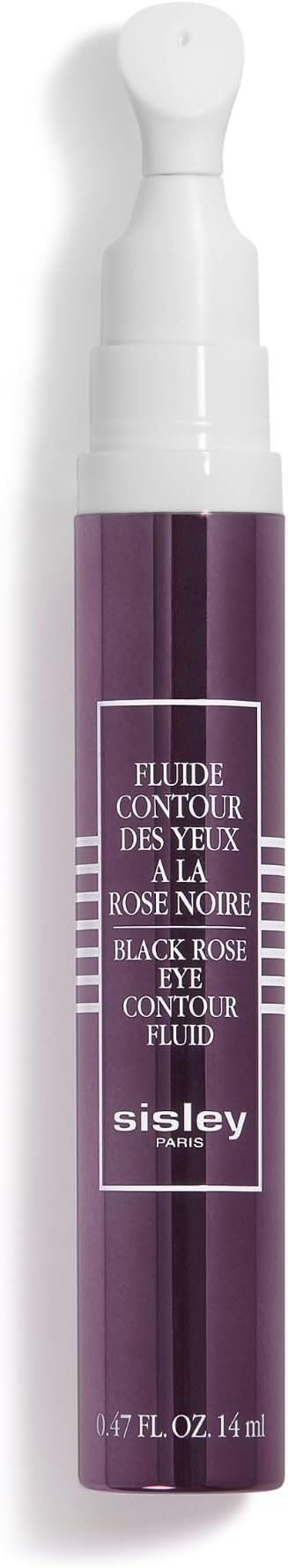 Sisley Paris Black Rose Eye Contour Fluid - 14 mL - Anti-Aging Eye Cream - Helps Reduce Look of Lines, Dark Circles & Puffiness