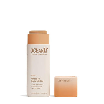 ATTITUDE Oceanly Light Coverage Face Tinted Oil Stick, 0.42 Ounces