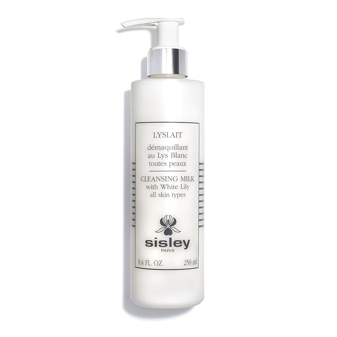 Sisley Paris Lyslait - 250 mL - Gentle Cleanser & Makeup Remover with White Lily Extract - All Skin Types