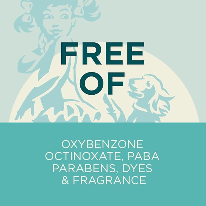 Coppertone Pure and Simple Kids Mineral Sunscreen Spray SPF 50 (5 Oz) + Kids Sunscreen Stick SPF 50 (0.49 Oz), Hypoallergenic and Fragrance Free