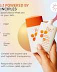 Fig.1 Mineral Sunscreen for Face SPF 50 | Zinc Oxide Face Sunscreen Moisturizer with Hyaluronic Acid & Antioxidant | Broad Spectrum Sun Protection –Fragrance-Free, Lightweight, Invisible Finish, 1.7oz