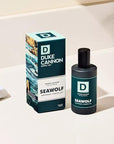 Duke Cannon Proper Cologne Seawolf | Men's Eau de Parfum | Driftwood and Coastal Air | Subtle, Fresh Long-Lasting Scent | 1.7 fl oz