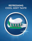 Crest Tartar Protection Whitening Cool Mint Flavor Toothpaste 8.2 Oz (Pack of 4)