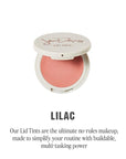 Jillian Dempsey Lid Tint: Satin Cream Eyeshadow I Easy Application for a Natural Shimmer or a Layered Matte Finish I Lilac