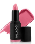 Palladio Herbal Matte Lipstick, Bella Pink, Creamy and Full Coverage Long Lasting Matte Lipstick