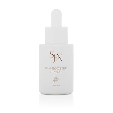 SunFX DHA Tanning Drops - Customizable Self-Tanning Drops for Lotions & Spray Tanning Solutions - Professional-Grade Formula for Natural, Streak-Free Glow - Vegan, Cruelty-Free, 1oz
