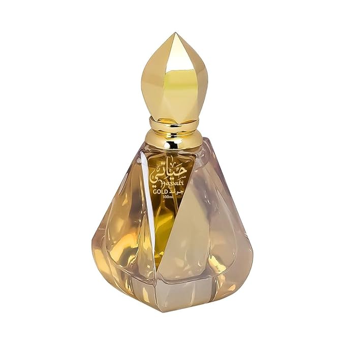 Al Haramain Hayati Gold - Perfume for Women and Men - Timeless Allure - Sweet Perfume with Vanilla, Musk, and Tolu Balsam Notes - 3.33 oz EDP Spray
