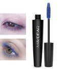 Maydear Colored Mascara for Eyelashes - Waterproof, Long Lasting, Smudgeproof, Fast Dry Lengthening Eye Makeup for Women - Gray Purple - for Party and Stage Use