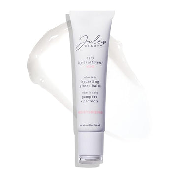 Julep 24/7 Lip Treatment – Hydrating & Glossy Lip Balm and Lip Sleeping Mask with Shea Butter – Moisturize, Protect & Soothe – Vegan & Cruelty-Free - Clear