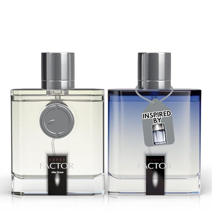 Men’s After Shave & Eau de Parfum Set – Tangerine, Cranberry, Oakmoss, Sandalwood – Fresh, Woody, Sexy, Long-Lasting Cologne Gift Set for Men 2x (3.4 fl oz / 100 ml)