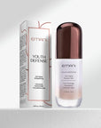 Emani Youth Defense Foundation with Hyaluronic Acid - Anti-Aging, Full Coverage - Protects Face and Brightens Skin Discoloration, Tan