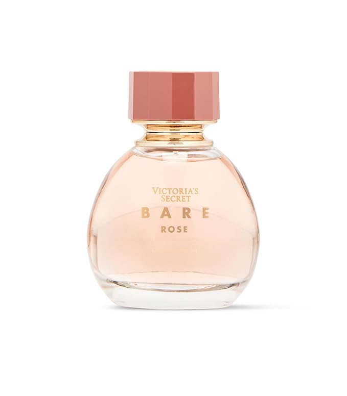 Victoria's Secret Bare Rose Eau de Parfum, Notes of Pear Skin, Rosa Centifolia & Sheer Woods, Perfumes for Women (3.4 oz)