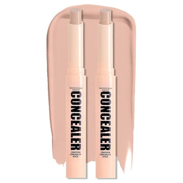 Kaely 2Pcs PROFESSIONAL MAKEUP Correcting Concealer Stick,Medium Coverage