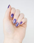 Pacifica Natural Nail Polish – Plant Magic Blue Glitter Nail Polish - Plant Based, Non-Toxic & Clinically Tested - Lasting Colors, Chip-Resistant, Clean Beauty, Dermatologist Approved Tourmaline Stone
