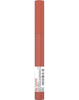 Maybelline Super Stay Ink Crayon Matte Longwear Lipstick Makeup, 160 Stop At Nothing, 0.04 oz