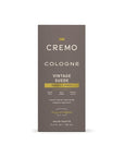 Cremo Cologne for Men - Vintage Suede Mens Cologne Spray- A Combination of White Moss, Rich Amber, and Smooth Suede, Fragrances For Men, 3.4 Fl Oz