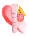 ESW Beauty Guava Mango Smoothie Lip Treatment - Light Pink Tint with Shea Butter, Peptides, Guava & Mango for Advanced Smoothing & Collagen Boost