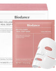 BIODANCE Bio-Collagen Real Deep Mask, Hydrating Overnight Hydrogel Mask, Pore Minimizing, Plumping, Elasticity Improvement, Korean Skincare, Stocking Stuffers for Teen Girls | 1.19oz(34g) x 16ea