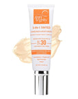 Suntegrity 5 in 1 Tinted Mineral Sunscreen for Face (SPF 30-2 oz) - Fair | BB Cream Moisturizer with Physical UVA/UVB Broad Spectrum Protection | Safe for Sensitive Skin