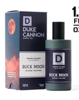 Duke Cannon Proper Cologne Buck Moon | Men's Eau de Parfum | Lime and Vetiver | Warm, Earthy, Long-Lasting Scent | 1.7 fl oz