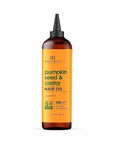 Botanic Hearth 100% Pure Pumpkin Castor Oil For Hair Growth | Infused with Pumpkin, Castor, Biotin | Hair Oil Repairs Dry Damaged Hair, Strengthening, Healthier - Hair Tonic, 6.7 fl oz