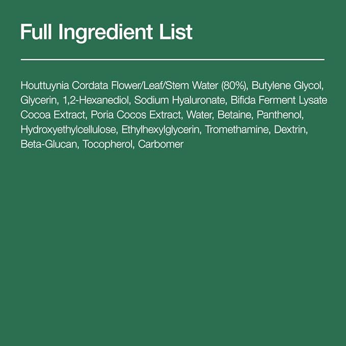 Anua Heartleaf 80 Soothing Ampoule, Hydration Facial Serum for Glass Skin, Panthenol, Hyaluronic Acid, Non-Greasy, Gentle Formula, Lightweight Essence, Vegan, Korean Skin Care, 30ml/1.01 fl.oz