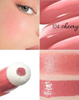 Blush Beauty Wand, Liquid Face Blush Contour Wand Dark Rose