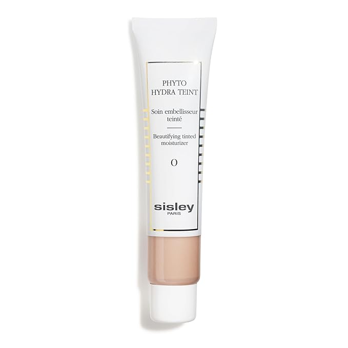 Sisley Paris Phyto-Hydra Teint, No. 0 Fair - 40 mL - Beautifying Tinted Moisturizer - Evens, Corrects & Illuminates - Glide-On, Light Texture for Glowy, Bare-Skin Finish