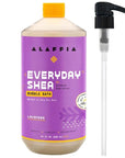 Alaffia Bubble Bath for Women, Lavender – Everyday Shea Butter Formula with Wild Yam, 32 Fl Oz