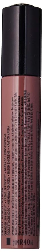 NYX PROFESSIONAL MAKEUP Liquid Suede Cream Lipstick - Brooklyn Thorn (Deep Brown With Purple Undertones)