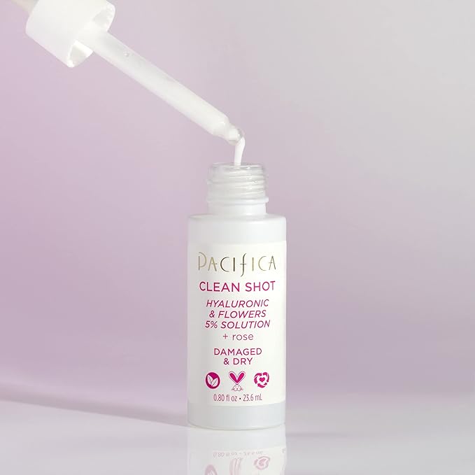 Pacifica Clean Shot Hyaluronic and Flowers 5 Percent 0.8 oz