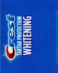 Crest Tartar Protection Toothpaste, Whitening Cool Mint, 5.7 oz, 8.550 Lb