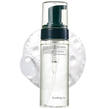 Pyunkang Yul Calming Low pH Foaming Cleanser | Daily Face Wash & Makeup Remover with Tea Tree, Centella Asiatica, 5 Hyaluronic Acids that Removes Dead Skin Cells, Hydrates Skin - 150ml 5.07 Fl.Oz.
