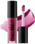 Saie Glossybounce - Hydrating Lip Gloss and Tinted Lip Oil Hybrid with Hyaluronic Acid & Jojoba Oil for Non-Sticky, Ultra-Shiny, Plump & Soft Lips - Everyday Makeup Essential - Dream (.17 oz)