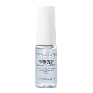 DERMAFLASH DERMAPORE+ Prep Face Mist, Mineral Facial Cleanser & Pore Minimizer for Face, 30ml