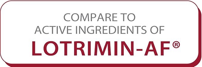 Globe Clotrimazole Antifungal Cream 1% USP (1 oz), Anti Fungal Treatment, Relieves Itching, Burning, Cracking and Scaling Associated Athletes Foot, Jock Itch, Ringworm and More