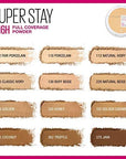 Maybelline Super Stay Full Coverage Powder Foundation Makeup, 1 Count