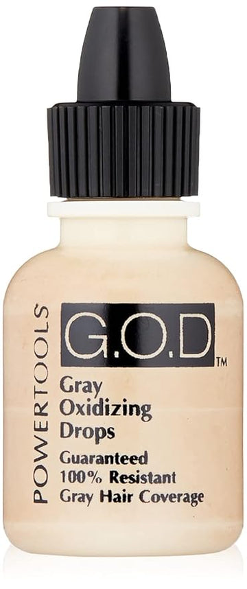 GOD, The Original Gray Oxidizing Drops | Guaranteed Authentic Formula | Mix Directly Into Formula For Guaranteed Grey Coverage (0.25 Fl Oz)