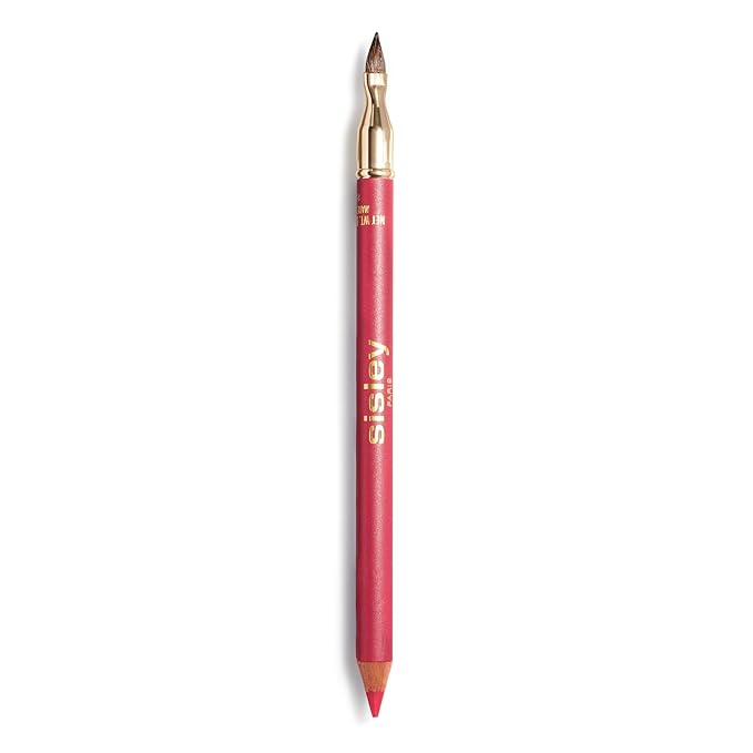 Sisley Paris Phyto-Levres Perfect, 9 Fushia - Firm, Gentle, Easy-Glide Lip Pencil - Nourishes, Hydrates & Comforts Lips - Long-Wear Formula - Includes Brush & Sharpener