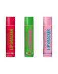 Lip Smackers Flavored Lip Balm Original & Best - Moisturizing, Soothing Trio Strawberry, Watermelon, & Cotton Candy