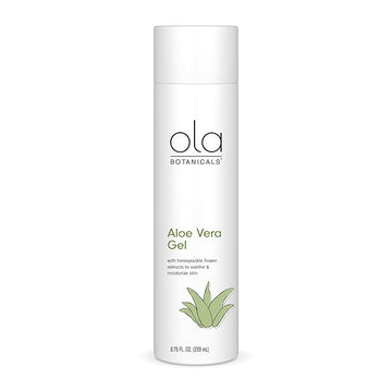 Dr. Mercola Ola Botanicals Aloe Vera Gel (8.75 Fl. Oz.), Made with Honeysuckle Flower Extract, Soothe & Moisturize Skin, Leaping Bunny Certified