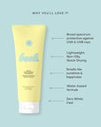 Bask Suncare SPF 30 Sheer Moisturizing Sunscreen Lotion - Broad Spectrum UVA/UVB Protection, Dermatologist Recommended, Hydrating, Lightweight & Fast Absorbing, No White Cast, Travel Size, 3.4 fl oz