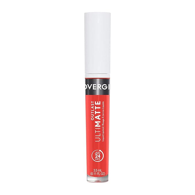 COVERGIRL Outlast Ultimatte One Step Liquid Lip Color, Bella Bellini, Bella Bellini, 0.12 Fl Ounce