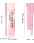 Summer Hydrating Lip Butter Balms Lip Gloss,Natural Vegan Lip Balm Tinted for Instant Moisture,Shine,Hydration Pink-Tinted,Soothes & Softens Dry Lips,Bálsamo labial hidratante 02#Candy (0.5 Fl Oz)