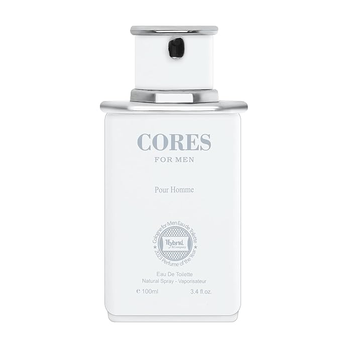 Hybrid & Company Cores For Men Timeless Subtle delicate Scent Perfume Mens Fragrance,3.4 Fl Oz